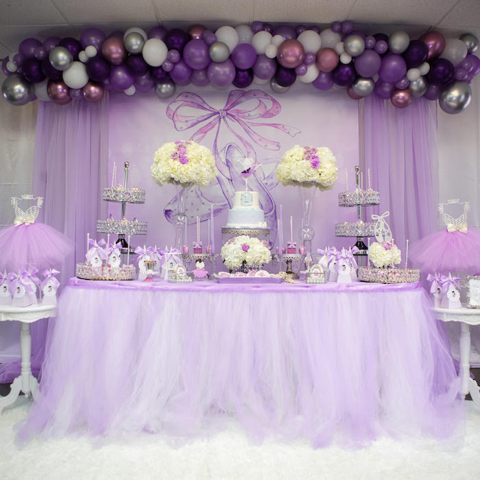 Purple birthday decoration ideas