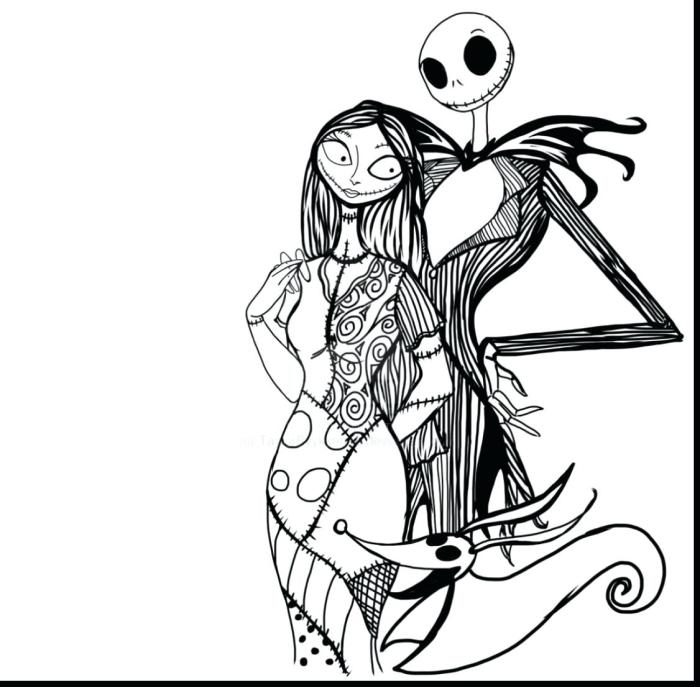 Nightmare before christmas coloring book