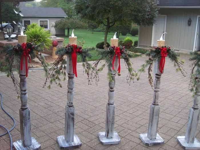 Diy christmas outdoor decorations