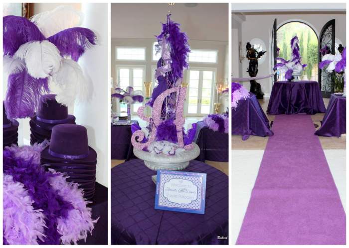 Purple birthday decoration ideas