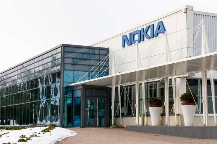 Nokia stock price history