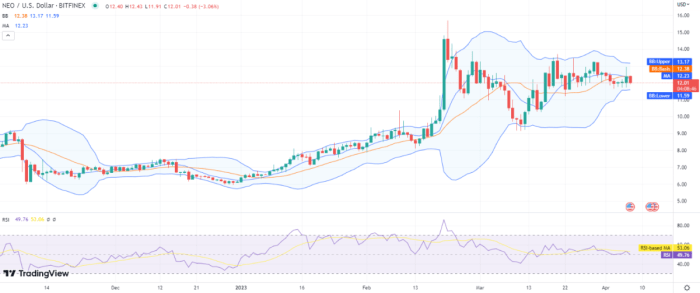 Neo stock price today