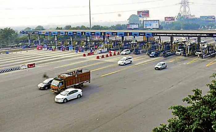 Noida toll stock price